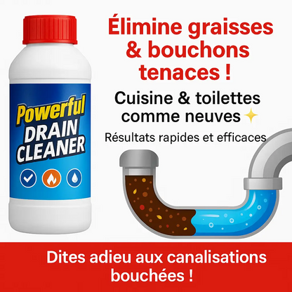 ✨ Poudre Magique Déboucheur – Adieu aux canalisations bouchées ! 🚿