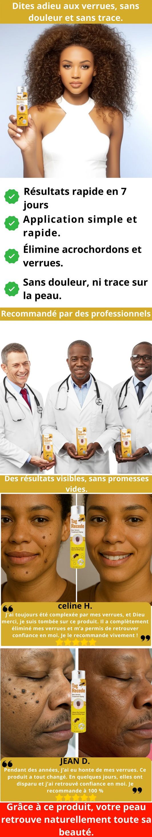 Spray Anti-Verrues Dedji